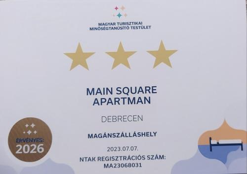 Main Square Apartman — 4-Star Luxury Hotel in Debrecen, Hungary