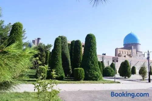 Registon Zargaron - carbon neutral hotel in Samarkand