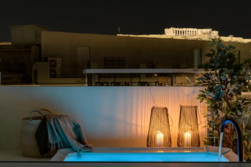 Bright Acropolis Loft Plunge Pool — 4-Star Luxury Hotel in Athens, Greece