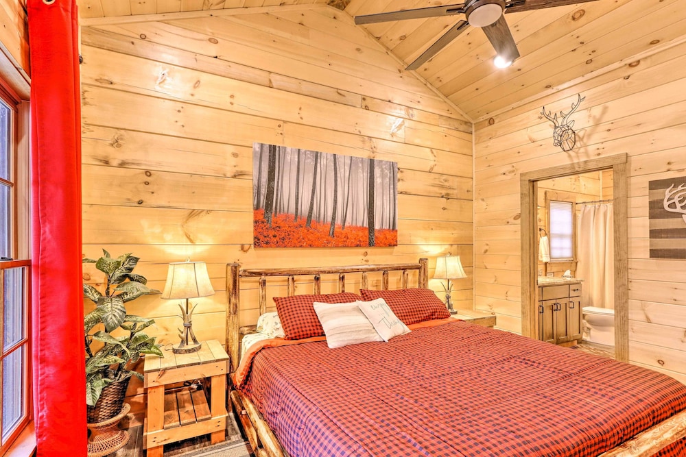 Coosawattee River Resort Cabin w Private Hot Tub - photo 10