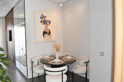 Elegant Apartment with City View — 4-Star Luxury Hotel in Casablanca, Morocco