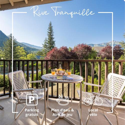 Rive Tranquille Wifi Parking Plan D Eau — Jausiers