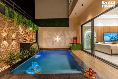 StayVista at Stay ish Villa with Pool Wi Fi BBQ
