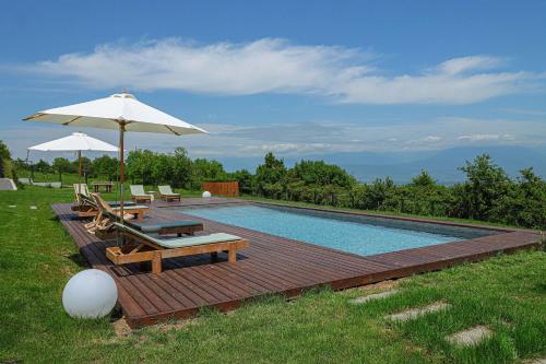 Modern Villa with Pool & Mountain Views by Wehost