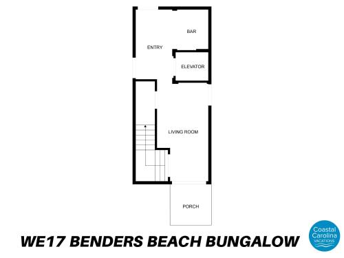 WE17 Benders Beach Bungalow — 4-Star Luxury Hotel in Nags Head, United States