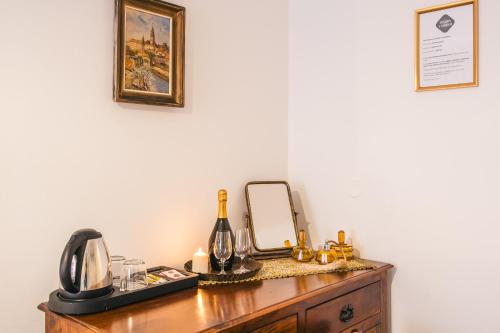 U náměstí in Cesky Krumlov, Czech Republic