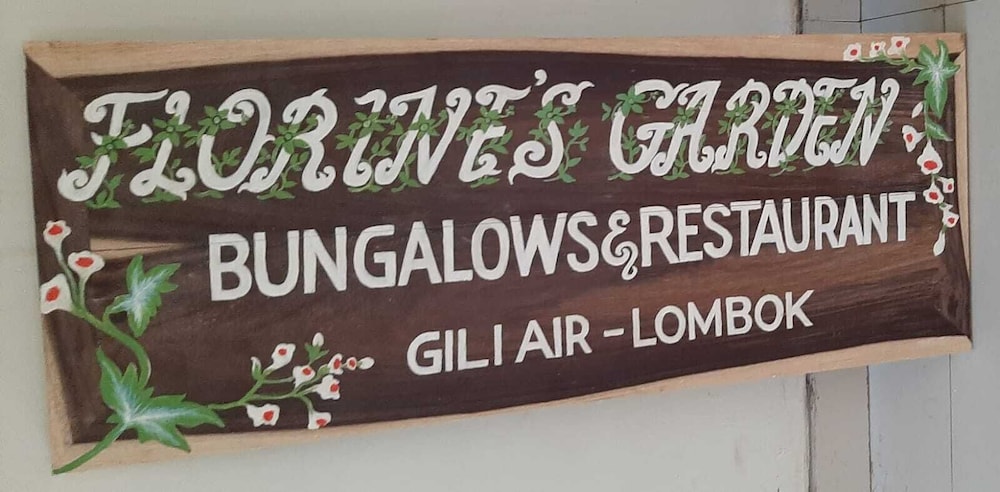Florine’s Garden in Gili Air, Indonesia