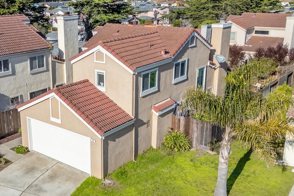 Succulents & Seashells Coastal Paradise by Beach in Marina, United States