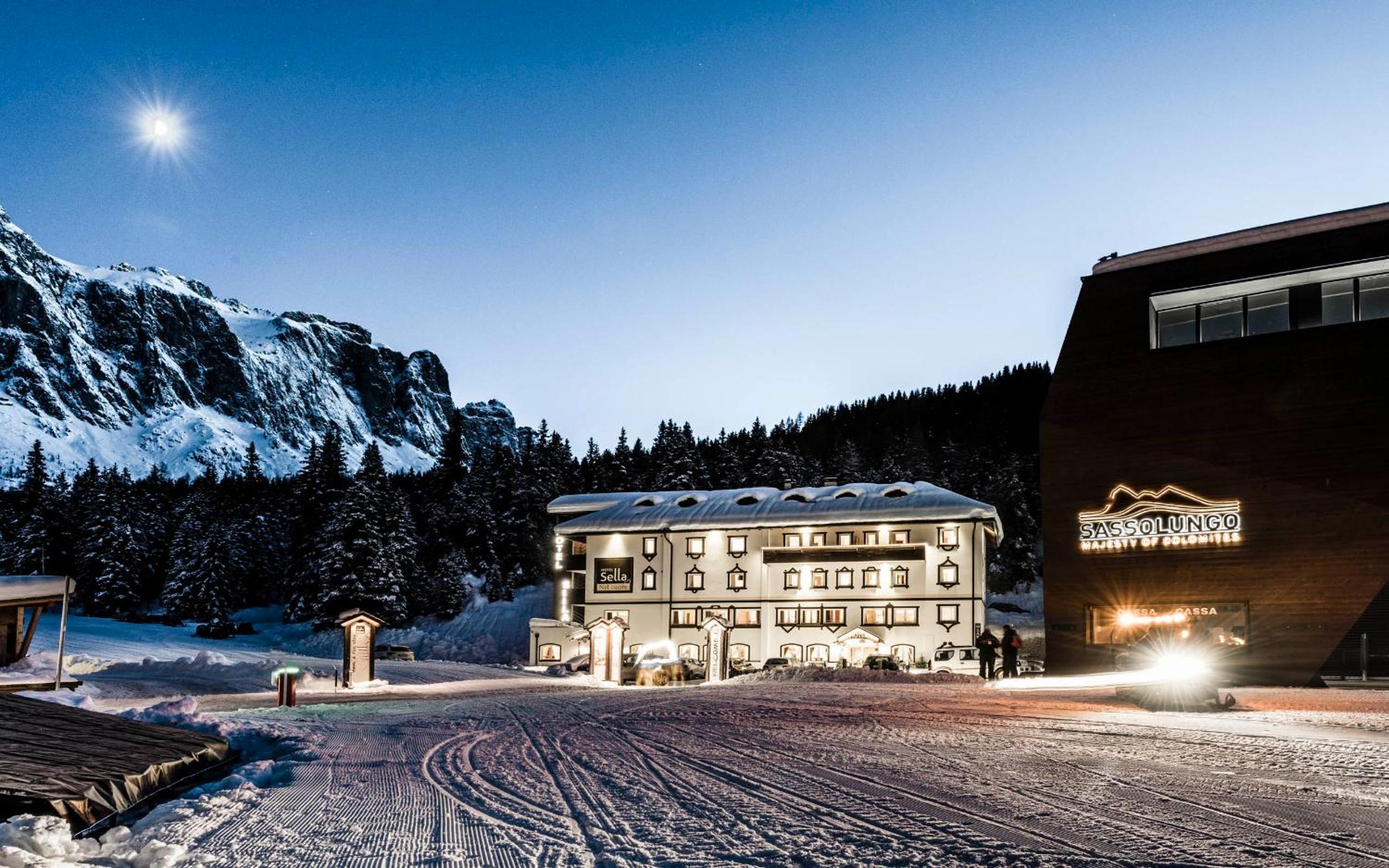 Sella - carbon neutral hotel in Selva
