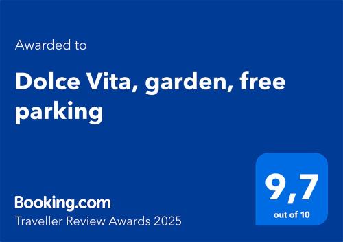 Dolce Vita garden free parking — 4-Star Luxury Hotel in Turin, Italy