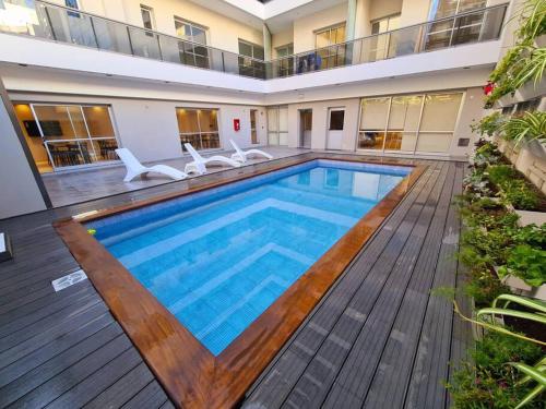 Dpto Nva Cba pileta seguridad cochera — 4-Star Luxury Hotel in Cordoba, Argentina