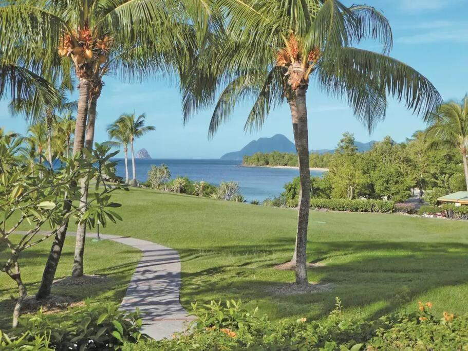 The feet in water — 4-Star Luxury Hotel in Sainte-Luce, Martinique