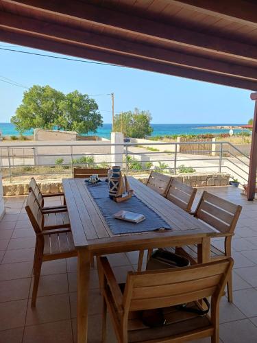 On the Beach in Stavros, Greece