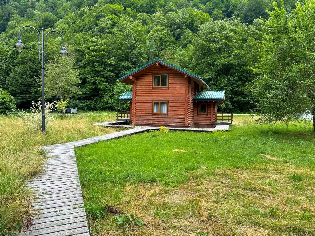 Chastny Dom Taunkhaus Eko Kompleks Laura in Krasnaya Polyana, Russia