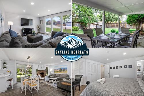 KING BED Fresh Home Seperate Big Screen Rooms Park — 4-Star Luxury Hotel in Boise, United States