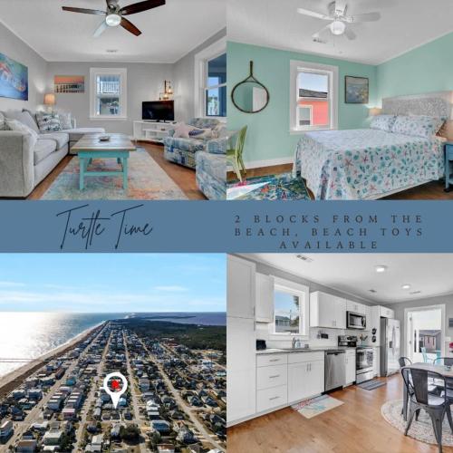 Turtle Time Charming 3BR Getaway Near Kure Beach in Kure Beach, United States