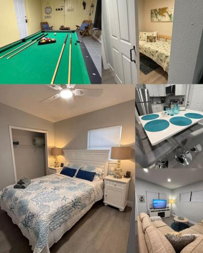 Sleeps 8 1k 2Q 1T w pool hockey ping pong in Cocoa Beach, United States
