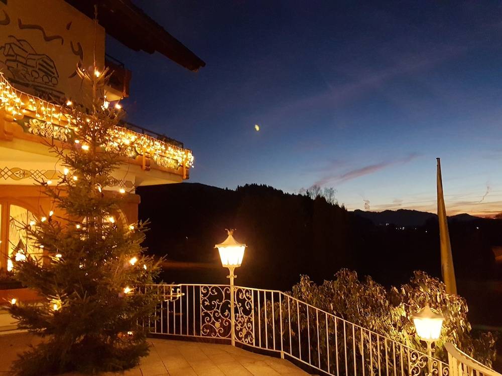 Front of property - evening/night