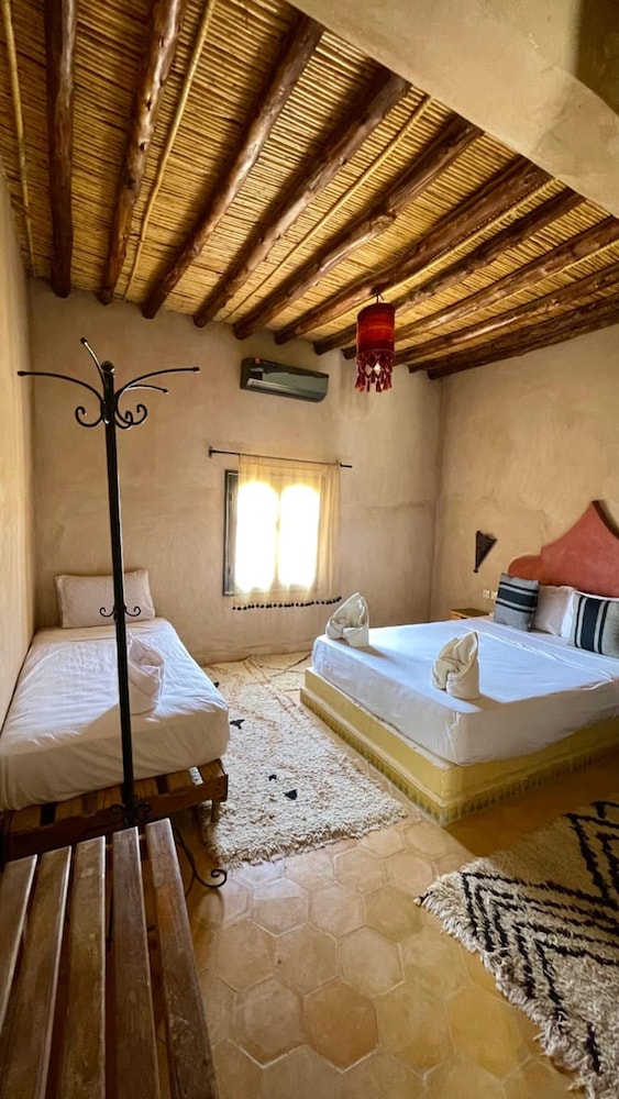 Kasbah erg chebbi in Unknown City, Morocco