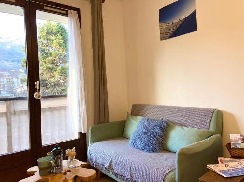 Le Refuge Les 4 Tetes Balcon Vue Montagne Proche Centre Gare — Sallanches