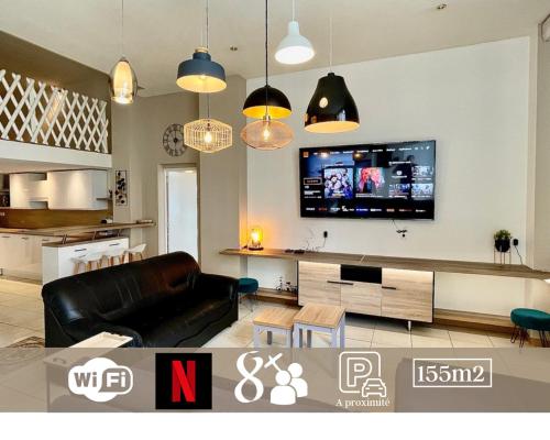 Loft Saint Jean - carbon neutral hotel in Montlucon