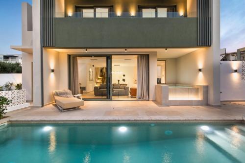 Lux sea view villa by Chania LIving Stories — 4-Star Luxury Hotel in Chania, Greece