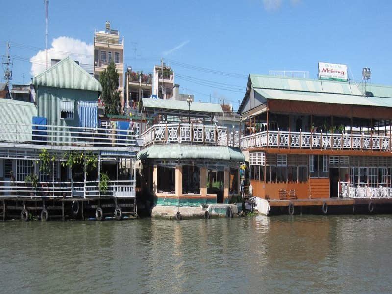 Floating Hotel in Cho Dok, Vietnam