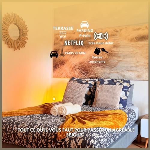 Les Dunes Studio Ideal Couple Solo Famille&Pro — hotel in Vitry-Sur-Seine