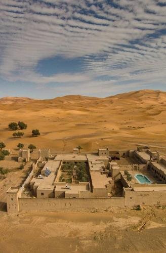 Kasbah Erg Chebbi - carbon neutral hotel in Recani