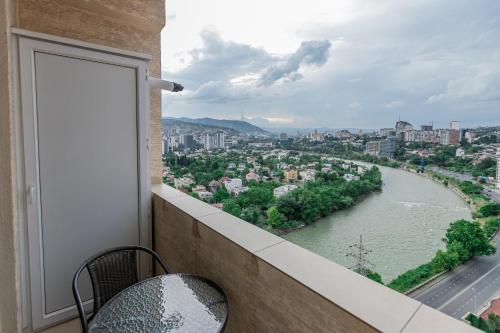 Tbilisi and the river from your window