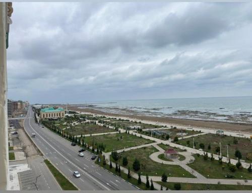 West town in Sumqayit, Azerbaijan