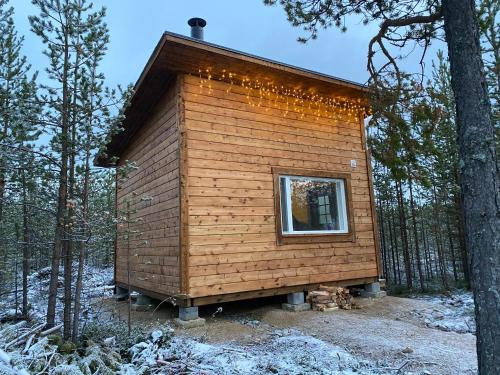 Aurora Husky Hut in Inari, Finland