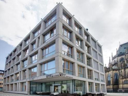 Am Domplatz in Linz, Austria