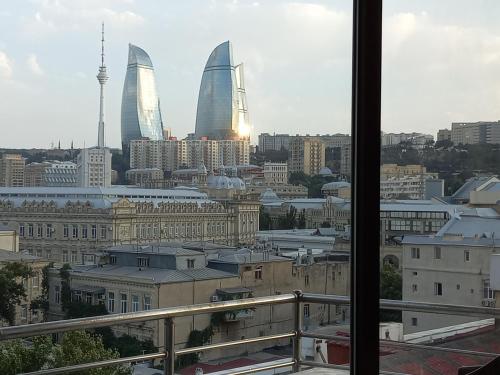 Flame Towers view apartment in Baku, Azerbaijan