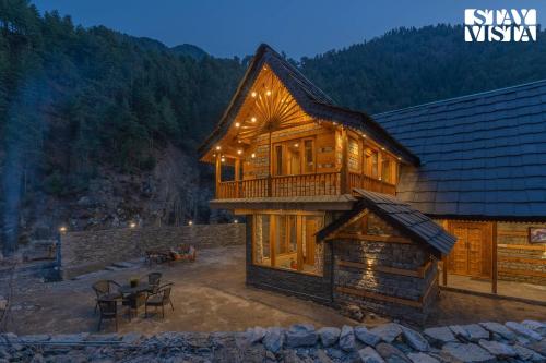 StayVista at Wisteria Whispers with Bonfire & River View — 4-Star Luxury Hotel in Manali, India