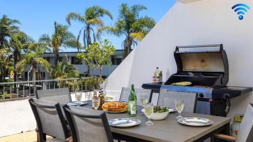 Sand and Sea in Fingal Bay, Australia