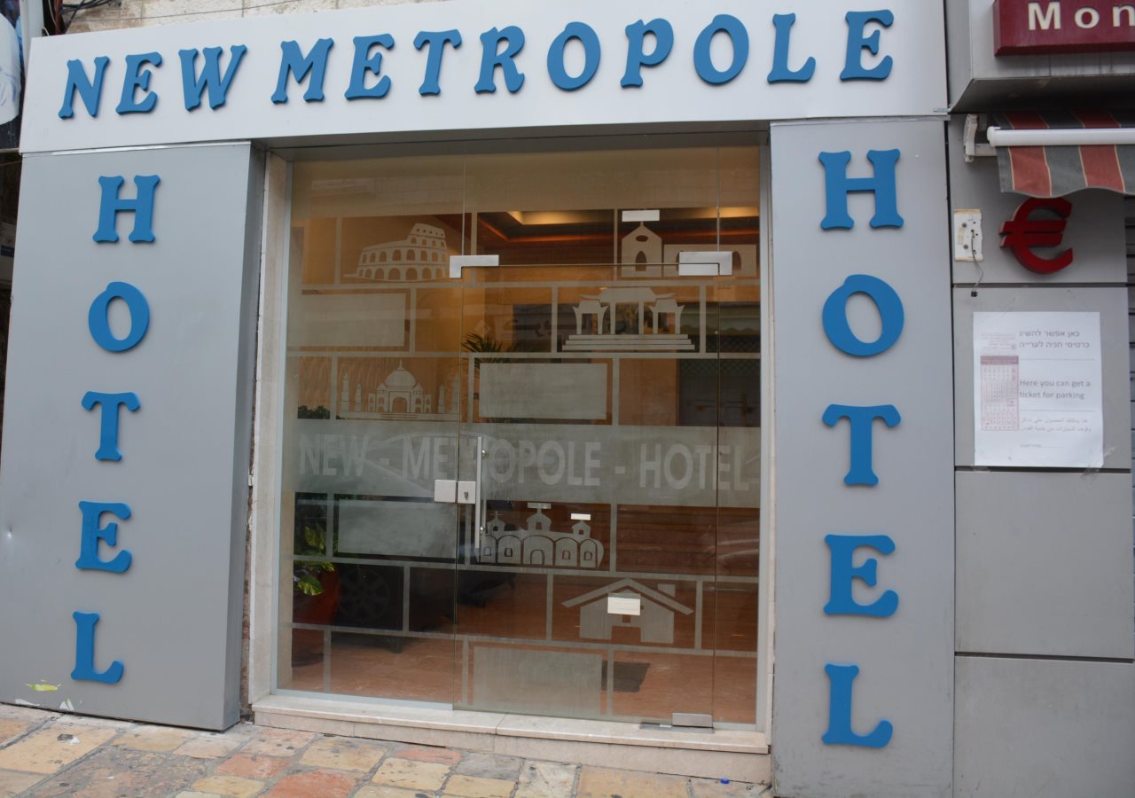 New Metropole Hotel in Jerusalem, Israel
