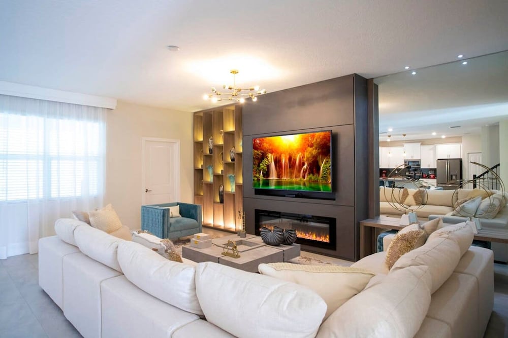 Ultimate Themed Luxury Game Room Theater Pool - featured photo