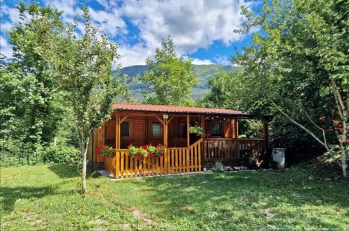 Mobilna hiška Lebanč in Kobarid, Slovenia