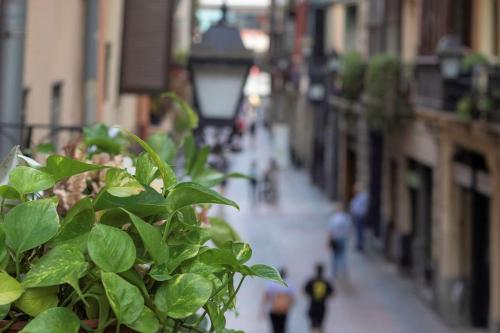 Piso DiseA o Deluxe Casco Viejo entrada autonoma y ascensor in Bilbao, Spain