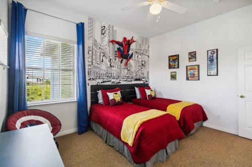 BB 1016 Huge Updated 3BR unit Marvel room sleeps 8 — 4-Star Luxury Hotel in Kissimmee, United States