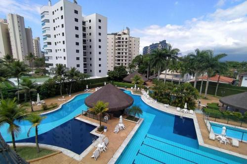 Riviera De Sao Lourenço Condo Acqua A 0 5 Min Da Praia Estilo Resort Lindo Apto Com Ar Condicionado E Wifi in Bertioga, Brasil