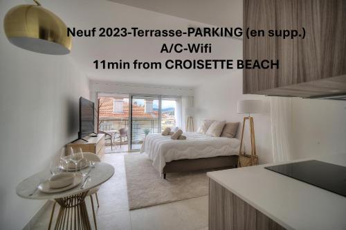 Sublime Studio Terrasse Edith Cavell Proche Croisette A0b196 - last minute hotel in Cannes