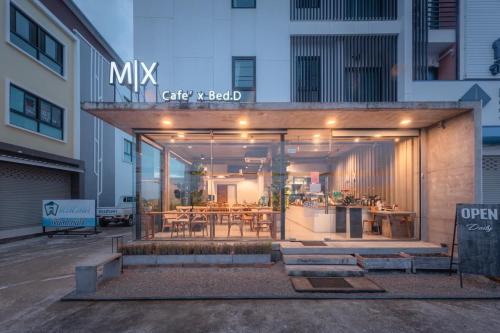 Mix cafe x Bed D in Mae Sot, Thailand