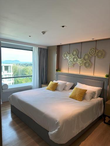 Apartment in 5 hotel with sea view and waterpark in Unknown City, Thailand