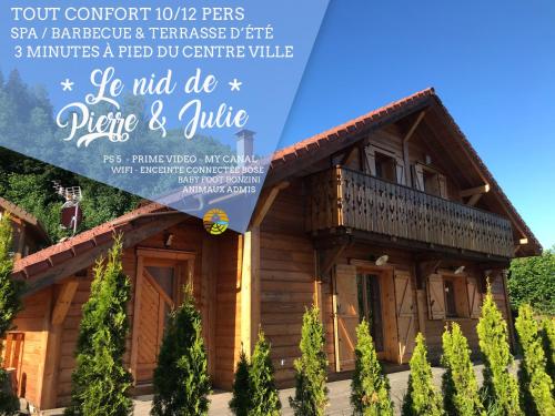Le Nid De Pierre Julie Cledicihome 2 Pas Du Centre Ville Spa Terasse Amenagee — La Bresse