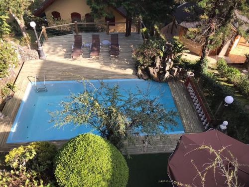 Hospedagem Casadalee chalé com piscina privativa aquecida e Apartamento sem piscina — 4-Star Luxury Hotel in Monte Verde, Brasil