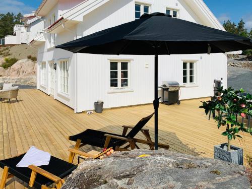 Hytteperle in Risor, Norway