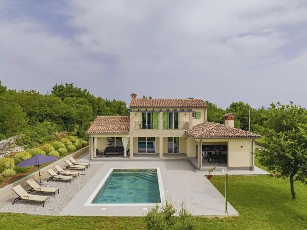 Villa Fortuna Private Pool and Garden Retreat — 4-Star Luxury Hotel in Labin, Croatia