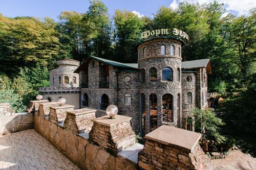 Fort Evrika - carbon neutral hotel in Sochi